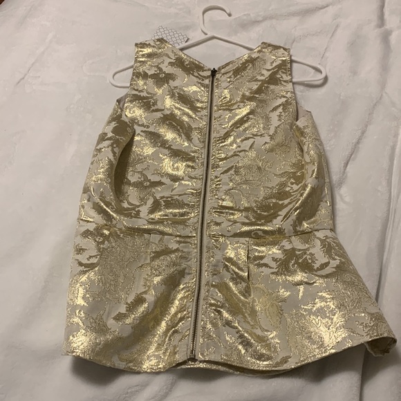 Pim + Larkin peplum top size M - Picture 2 of 6